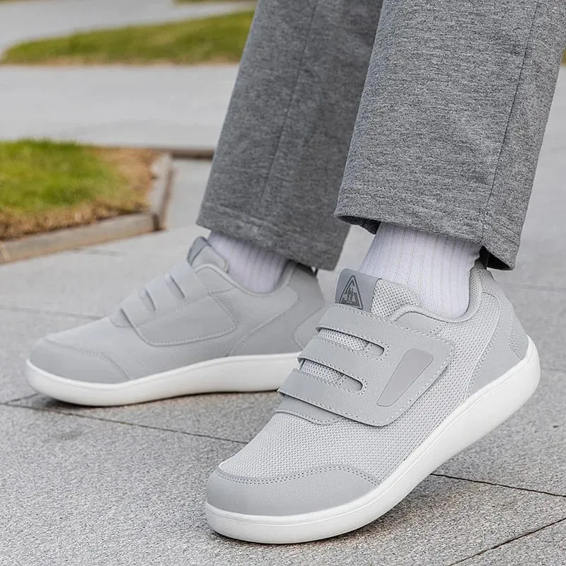 Men's Diabetic Shoes Wide Toe for Elderly Men Women Orthopedics Swollen Feet Adjustable Casual Sneakers Walking Foot Pain Relief