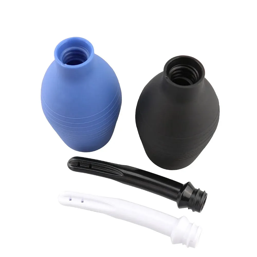 Enema Cleaning Container Vagina Anal Cleaner Douche Bulb Disenyo Medikal Goma Kalusugan Kalinisan Tool Mga Laruan Para sa Babae/Lalaki — image 3