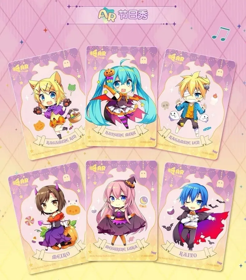 Original Hatsune Miku Card Charm Pack Shining Superstar Party Show Cards CR OR UTR Rare Collection Card Toy — image 6