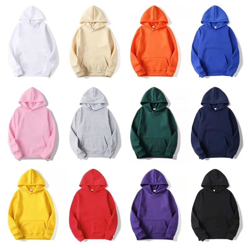 Sudaderas con capucha de lana de sublimación lisa, venta al por mayor, jersey Para Hombre, Sudadera con capucha, Sudadera con capucha sólida barata Para Hombre, Sudaderas Para Hombre — image 18