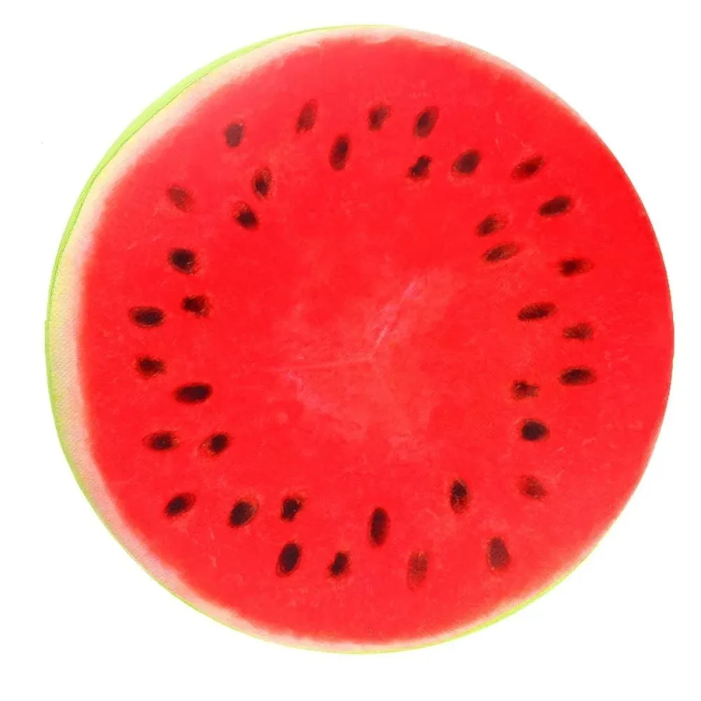 Soft Kindergarten Sofa Pillow Garden Dining Outdoor Round Pillow Seat Pads Chair Cushions Fruit Seat Pads Plush Toy