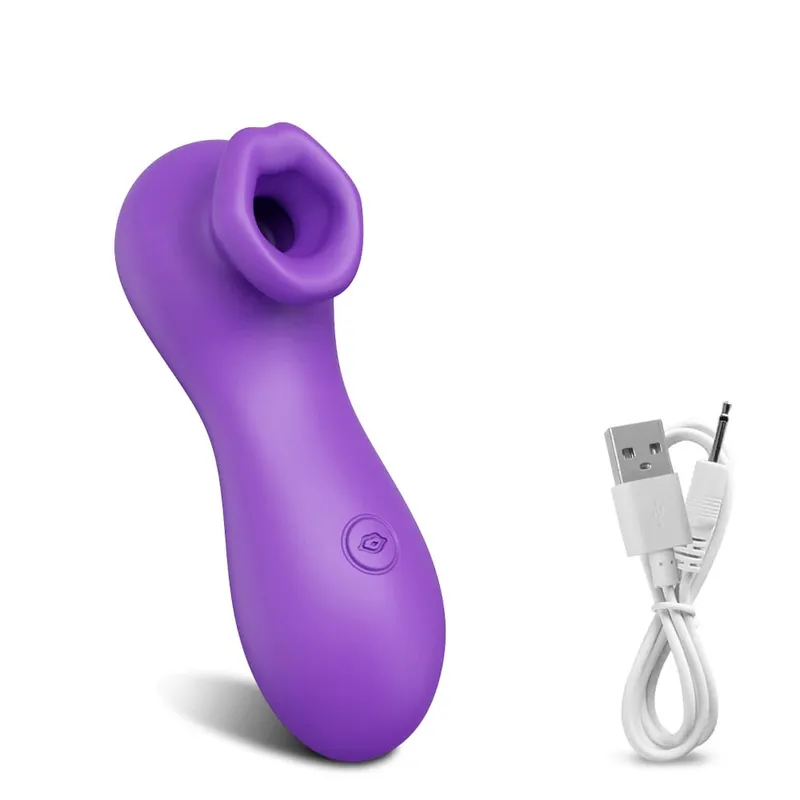 Clit Sucker Vibrator Vacuum Sucking Vibrating Clitoris Nipples Stimulator Female Masturbator Adult Goods Sex Toy for Women