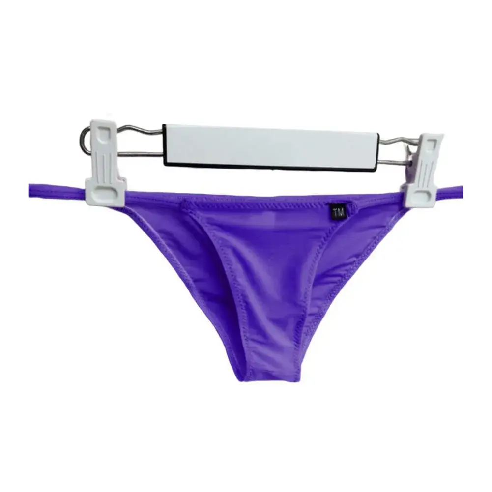 Men Solid Color Thin Soft Breathable Very Hot Lingerie Gay Sissy Pouch Underwear Solid Underpants Panties Briefs Men's Clothing