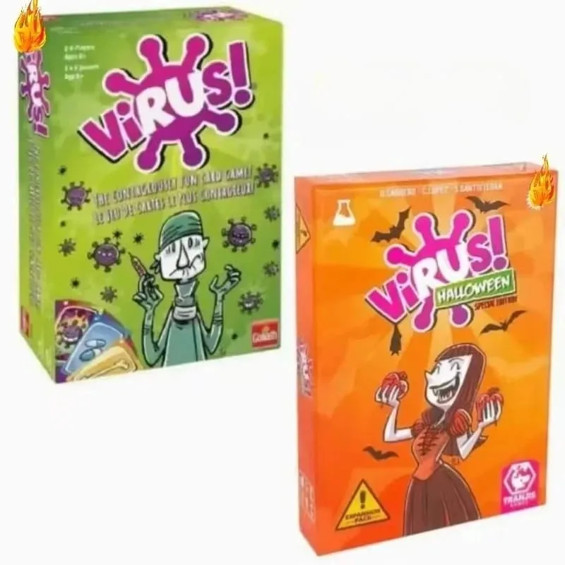 Interesting Virus Card Game & Virus Evolusion 2 The Contagiously Fun Party Board Game for Wedding Birthday Party Board Game