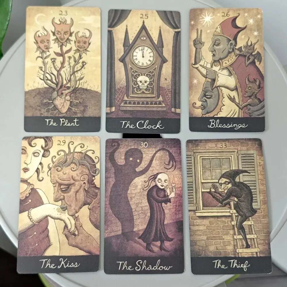 Abandoned Oracle Cards Deck 52 Cards Dark Fantasy Tarot Fortune Telling Witchcraft Spirit Board Game English Ver. — image 6