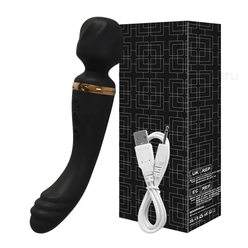 2 in 1 AV Wand Vibrator for Women Clit G-Spot Stimulator Nipples Breast Massager Female Masturbator Sex Toy for Women — image 8