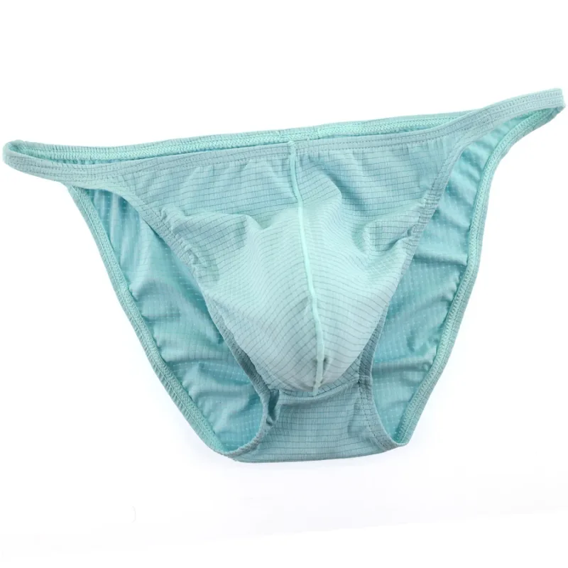 Männer Bikini-Slip Sexy Unterwäsche Homosexuell Höschen Komfortable Penis Pouch Slip Hombre Cuecas Männlichen Unterhose Nylon Mesh QuickDryHT116