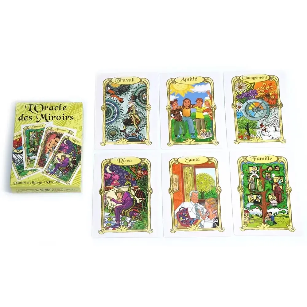 Franais French of Tarot Cards Un Outil Précieux Pour La Divination Et La Guidance Spirituelle Board Games Toys