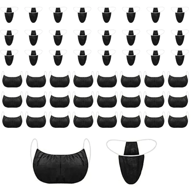 50Pcs Disposable Nonwoven Underwear Set Breathable Travel Essential For Women Hygienic Individually Wrapped Pack