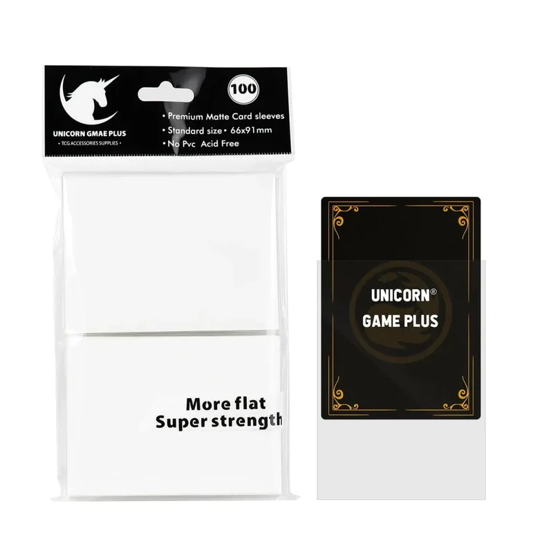 100 peças 2.5 "x 3.5" mangas de cartão de negociação premium 66x91mm cartas de jogo de tabuleiro de tamanho padrão para mtg magic Gathering cartão de jogo lorcana
