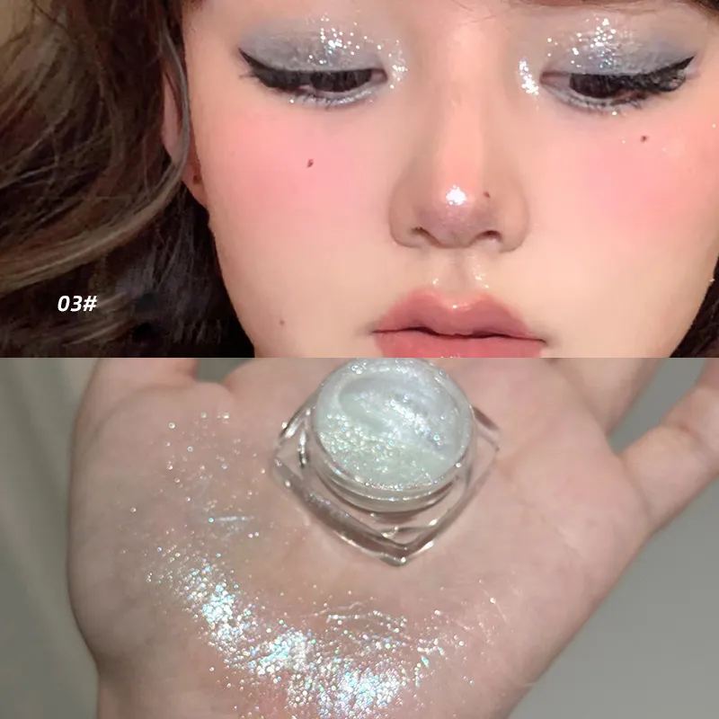 Single Eyeshadow - Ultra Sparkle Glitter Silky Matte & Luminous Pearlescent Finishes for Bold & Delicate Daily Eye Makeup Look