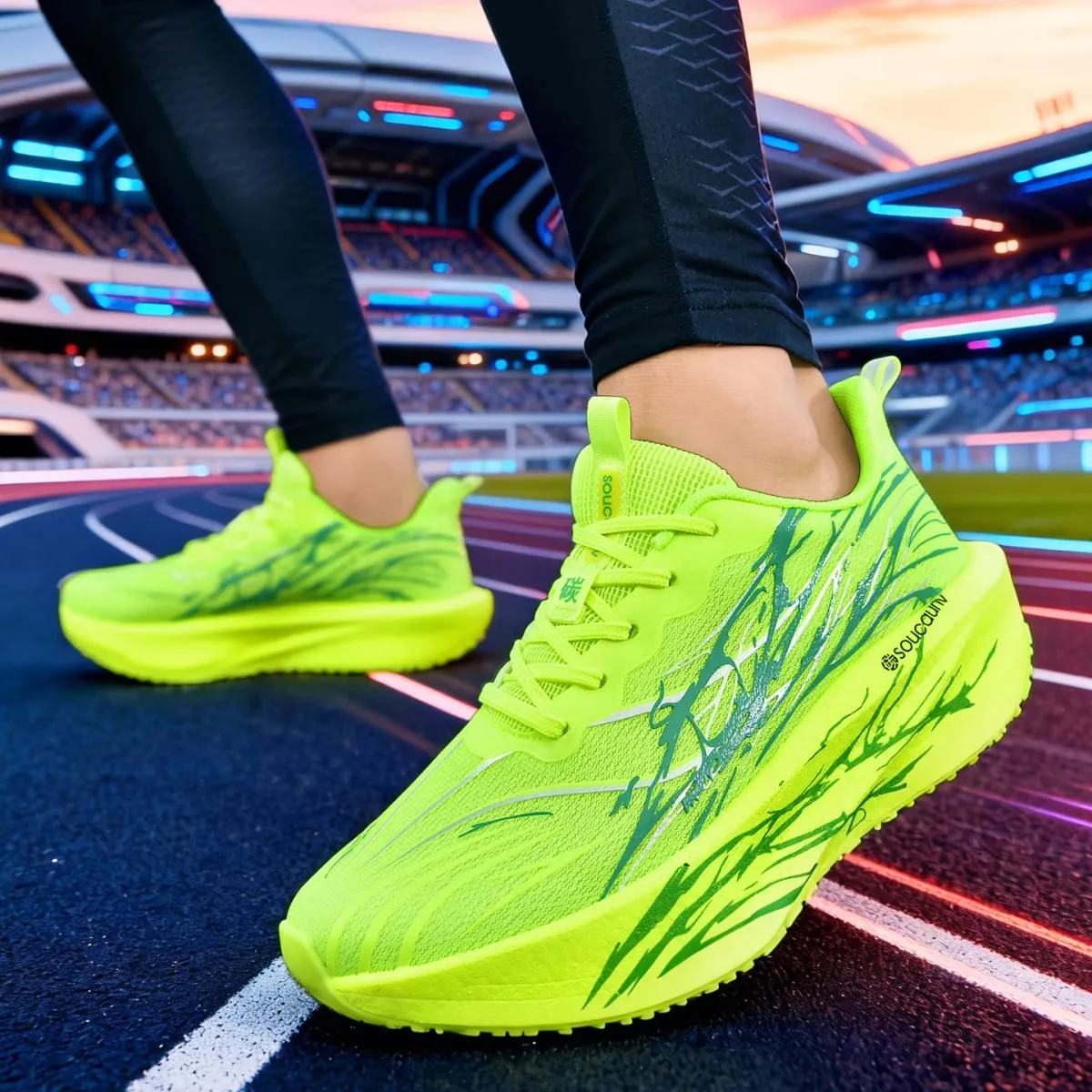Men Running Shoes Casual Professional Marathon Sports Breathable Lightweight Women Comfortable Athletic Sneakers Carbon Board
