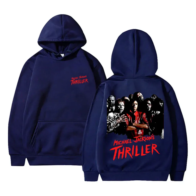 2026 new Classic Vintage Michael Jackson Thriller Hoodie Men Women Retro Gothic Rock Horror Sweatshirts Men's Punk Streetwear — image 8