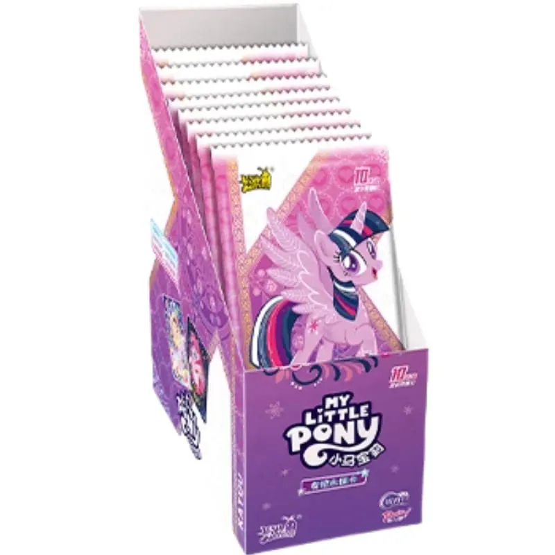 Genuine My Little Pony Card Friendship Forever Star Pack Gorgeous Gilded Princess Collectible Card Children's Holiday Gift
