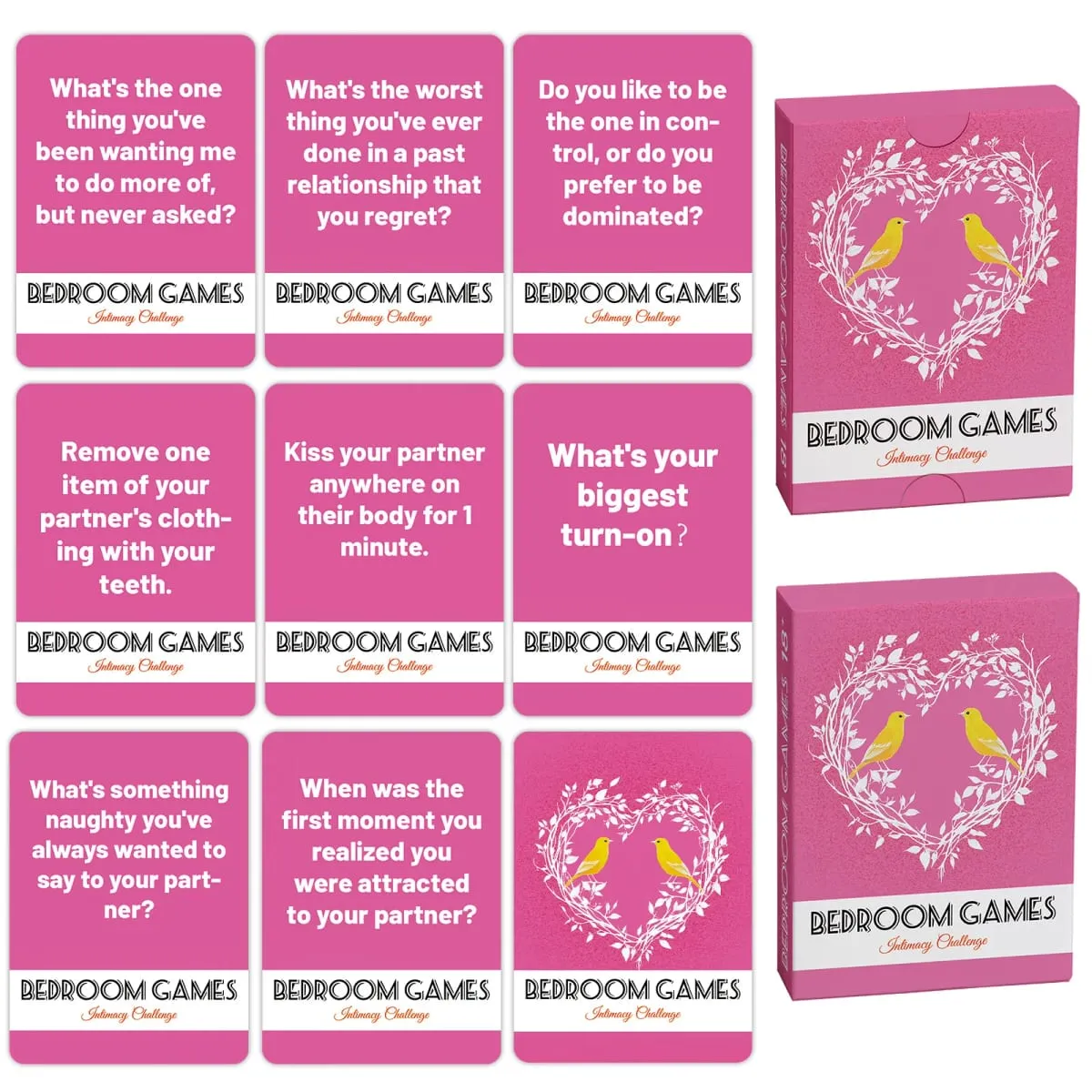 50Pcs Couple Interactive Game Cards Couple Night Dating Games Adult Flirty Truth Or Dare Cards For Husband Wife Party Fun — image 2
