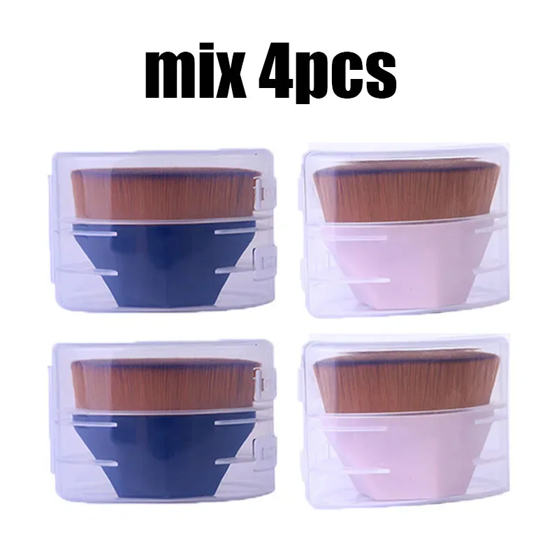 1/2/3/4pcs Makeup Brush Beauty Powder Face Blush Brushes Portable Professional Foundation Brush Cosmetics Soft Base Make Up — image 26