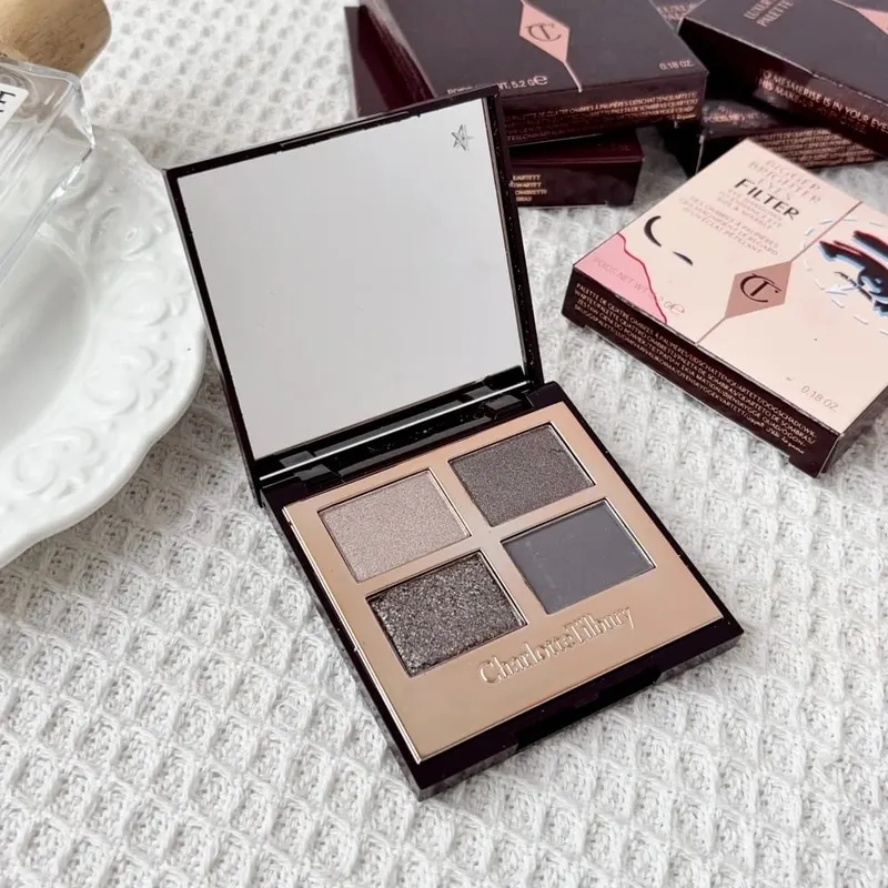 CT Snadno použitelná paleta očních stínů se 4 odstíny a 9 odstíny Charlotte Tilbury Lip Balm Pillow Talk Big Lip Plumpgasm Lip Blush Makeup Gift
