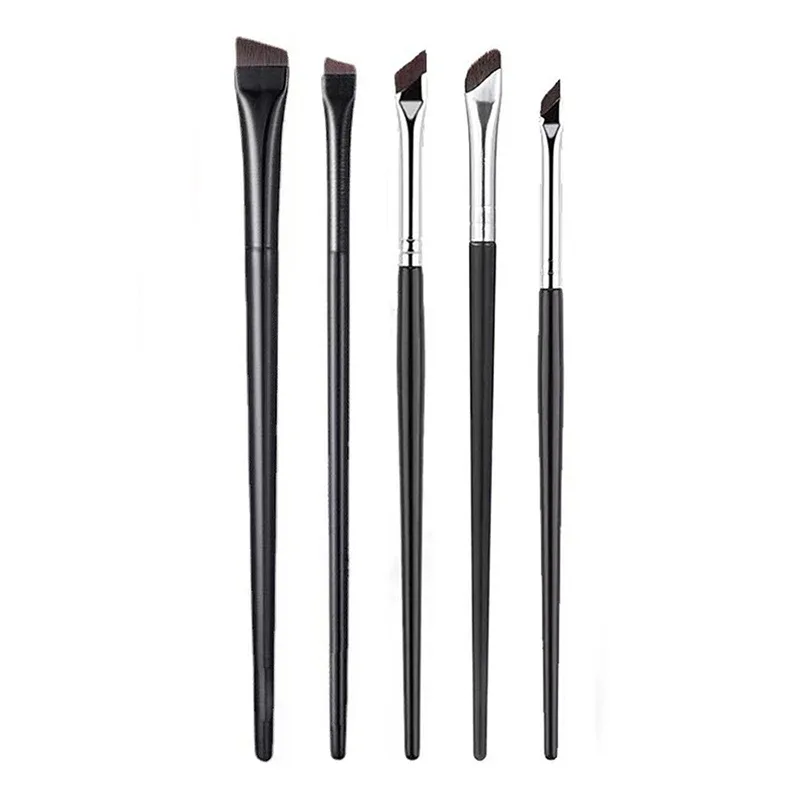 New Brow Contour Makeup Brushes Eyebrow Eyeliner Brush Professional Super Thin Angled Liner Eye Brush Make Up Tools