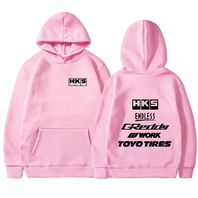 2025 Men Fashion Cool Hoodie Japan JDM Modified Car HKS ENDLESS Hoody Men Women Vintage Casual Sweatshirt Long Sleeve Pullovers