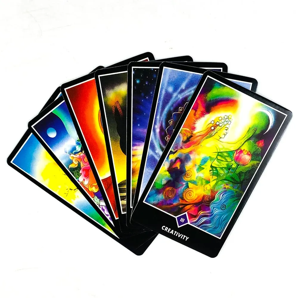 New Osho Zen Tarot Cards English Version Oracle Deck Board Game For Party Ideal For Travel Meditation & Spiritual Practices