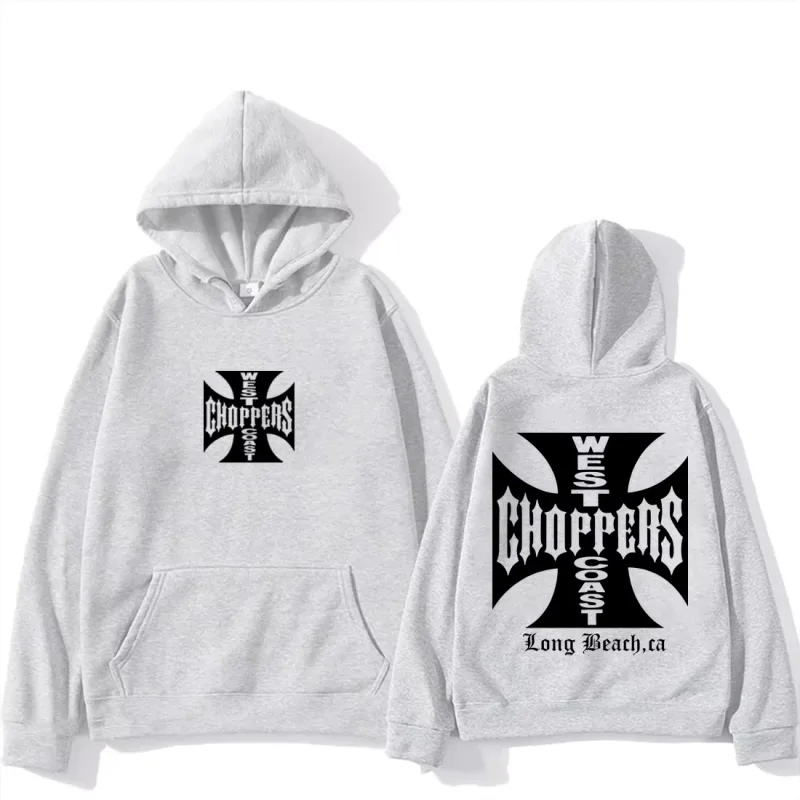Paul Walker West Coast Choppers sweat à capuche hommes femmes surdimensionné haut tendance hip hop vêtements polaire à manches longues sweat vintage — image 5