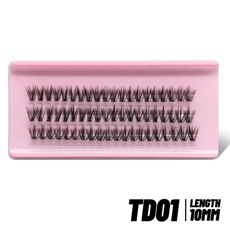 Lash Clusters 540pcs 60D+100D Eyelashes Extensions 2style Mixed Lash Book Fluffy Cat Eye Eyelashes False Lashes Makeup