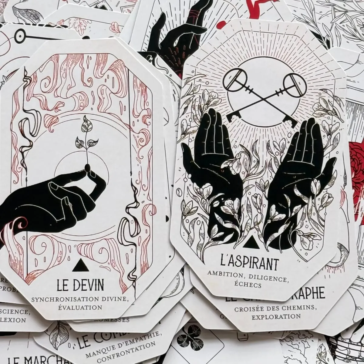 The Citadel A Fantasy Oracle Cards French Version A 60 Deck Board Game Perfect For Spiritual Guidance & Collectors