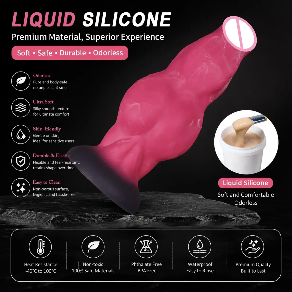 NEW Huge Horse Dildo Strong Muscular Male Animal Big Penis G-spot Suction Cup for Female Stimulation Anal Masturbation Sex Toys
