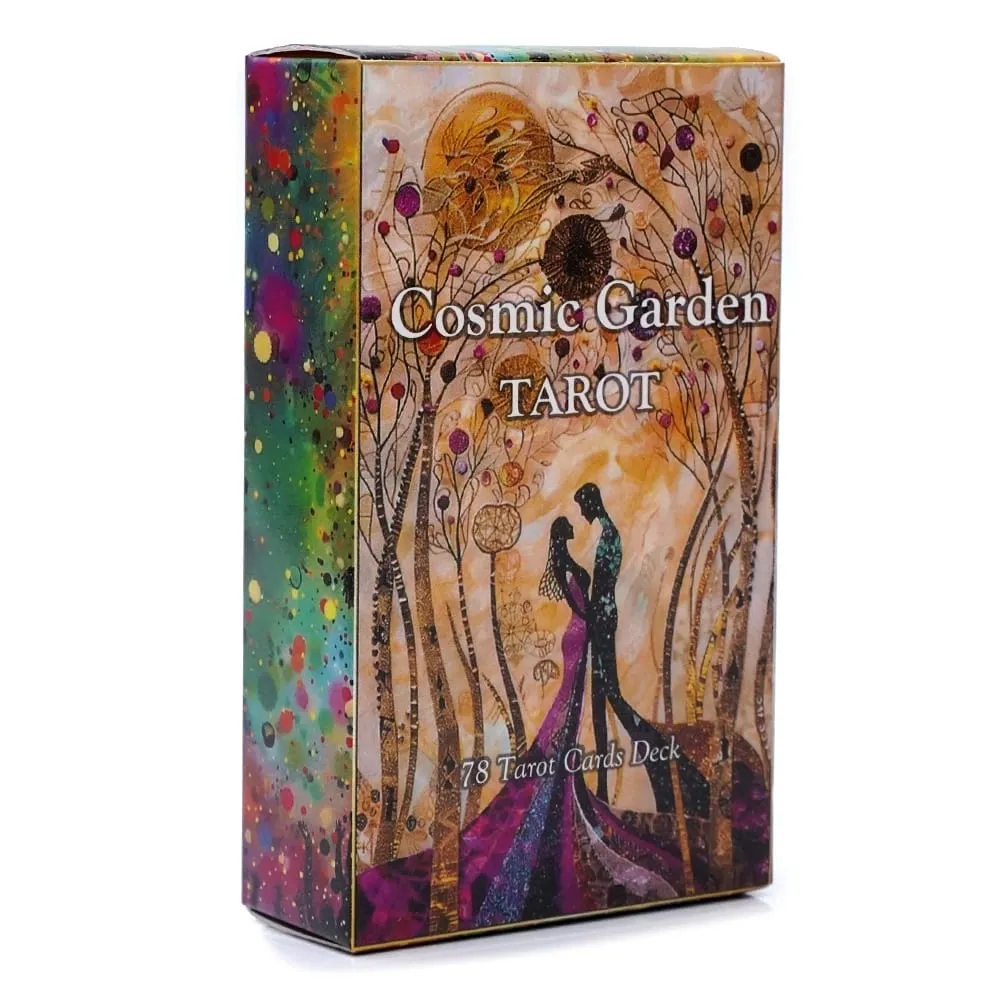 Cosmic Garden Tarot Cards Tarot Deck Fortune Telling Game Card Divination Fate Party Oracle CardBoard Game Family Party Game