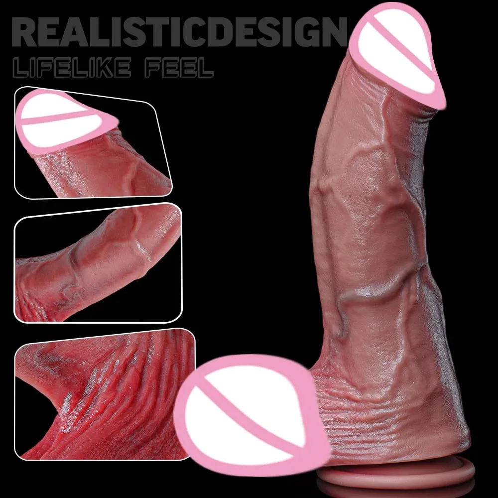 Vagina Massager Huge Realistic Dildo Fantasy Long Penis Big Dick Suction Cup Dildos Giant Anal Plug Sex Toys For Women Men
