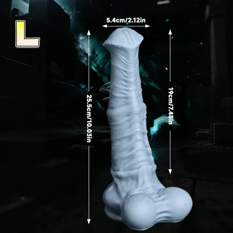 Horse Dildo Sex Toy Monster Silicone Penis Animal Dildos Vaginal Anal Dick Masturbator Butt Plug Cock Women Men Adult Supplies