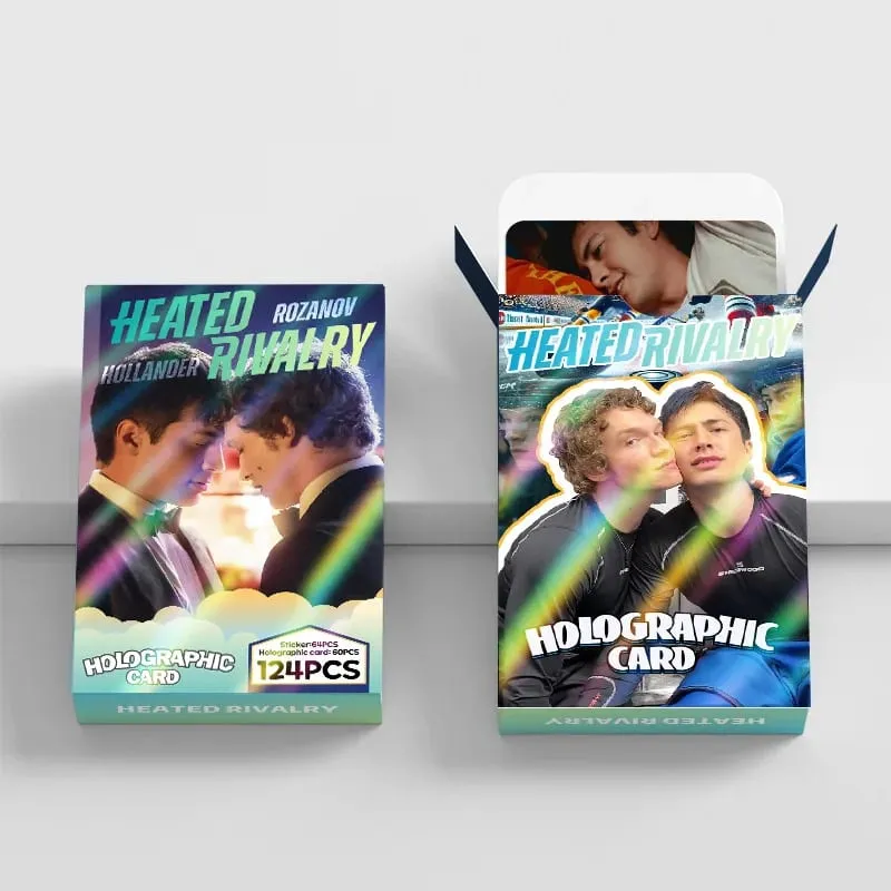 124pcs Heated RIVALRY Photocards Stickers Kpop Merch Lomo Cards Set Fans Collection Cards Gifts — image 6