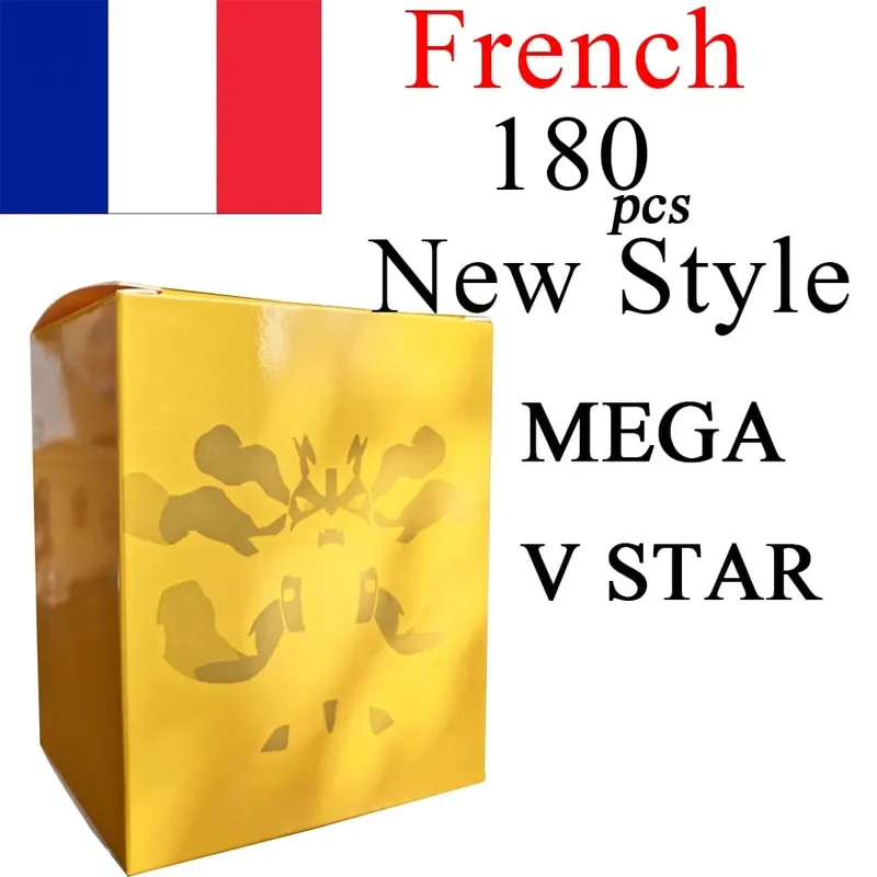 French Version Pokemon Cards VMAX V EX GX MEGA VSTAR Carte Collection Battle Trainer Children's Christmas Toys Gift