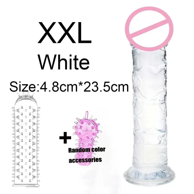 ราคาถูกสุดนุ่มสมจริงผู้หญิงเร้าอารมณ์ Anal Big Dildo ดูดถ้วย Jelly Dick เพศของเล่น Soft Clitori ช่องคลอด Masturbators อวัยวะเพศชาย