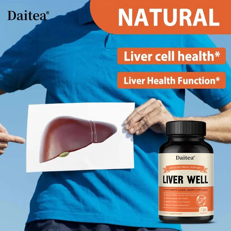 Milk Thistle Capsules Liver Health Support Gut & Immune Health Skin Beauty Liver Function Promotes Digestive Health — image 3