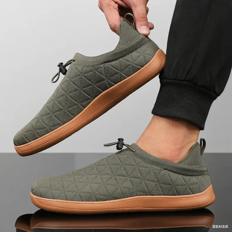 Men High Quality Unisex Barefoot Sneakers Wide Toe Minimalist Zero Drop Non Slip Shoes Lace Up Mesh Casual Sneaker Footwear 2026