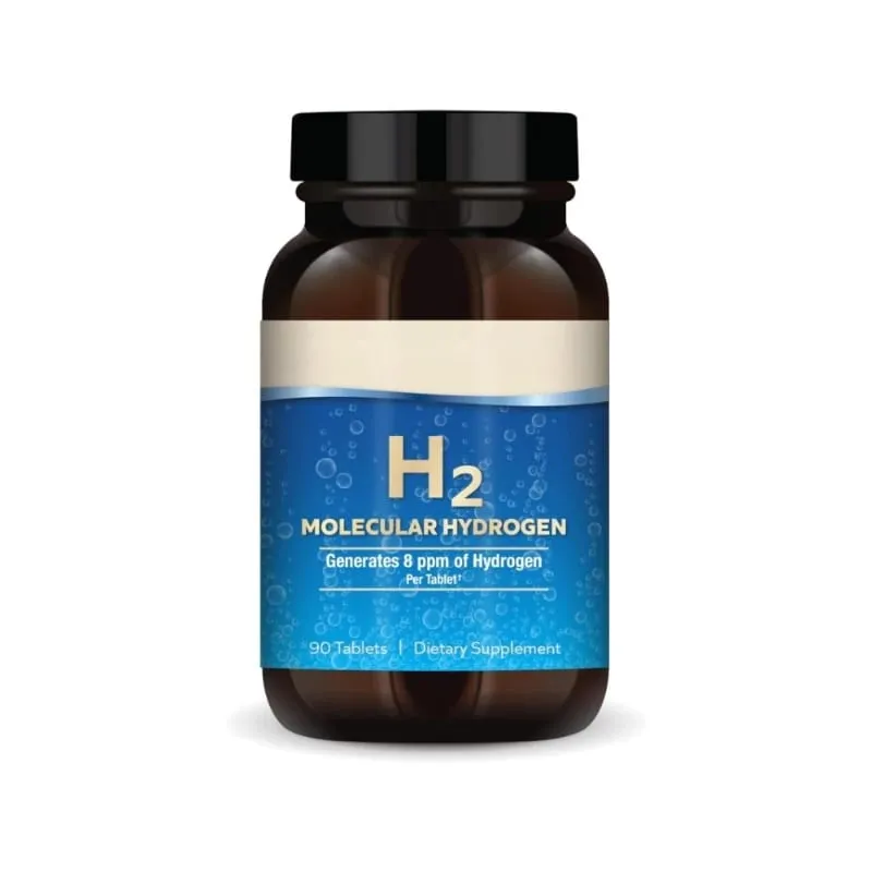 H2 Molecular Hydrogen - Supports Healthy Aging Cellular Energy & Brain Health - with Elemental Magnesium 90 Tablets