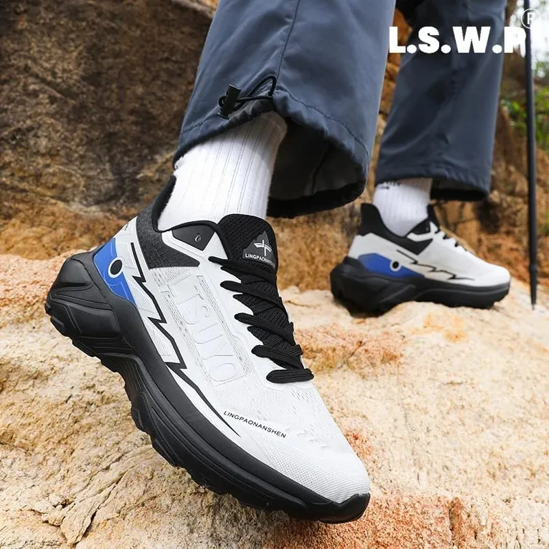 Men's Running Shoes High-Rebound Cushioning Technology Autumn and Winter Sports Shoes Lightweight Non-Slip Sneakers for Running Walking and Training