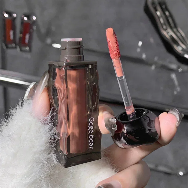 Gennemsigtig Vand Blank Orange Lip Gloss Rød Spejl Jelly Flydende læbestifter Fugtgivende Langtidsholdbar Lip Tint Stain Kosmetik — image 6