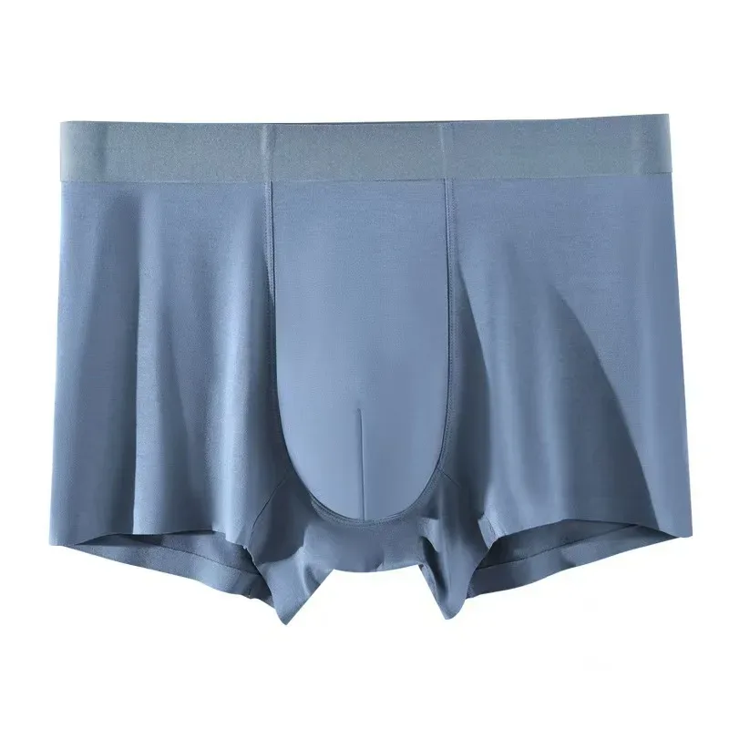 Seamless Men's Briefs Modal-Feel Men's Boxer Briefs Breathable Antibacterial Crotch Men's Boxer Shorts Men's Underwear Shorts