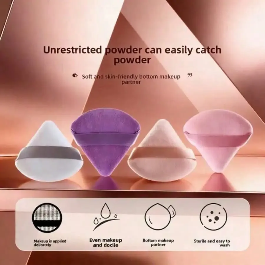 Travel-Friendly 11PC Mini Makeup Sponge Set - Latex-Free Ultra Soft Wet-Expandable Professional Beauty Tool — image 3