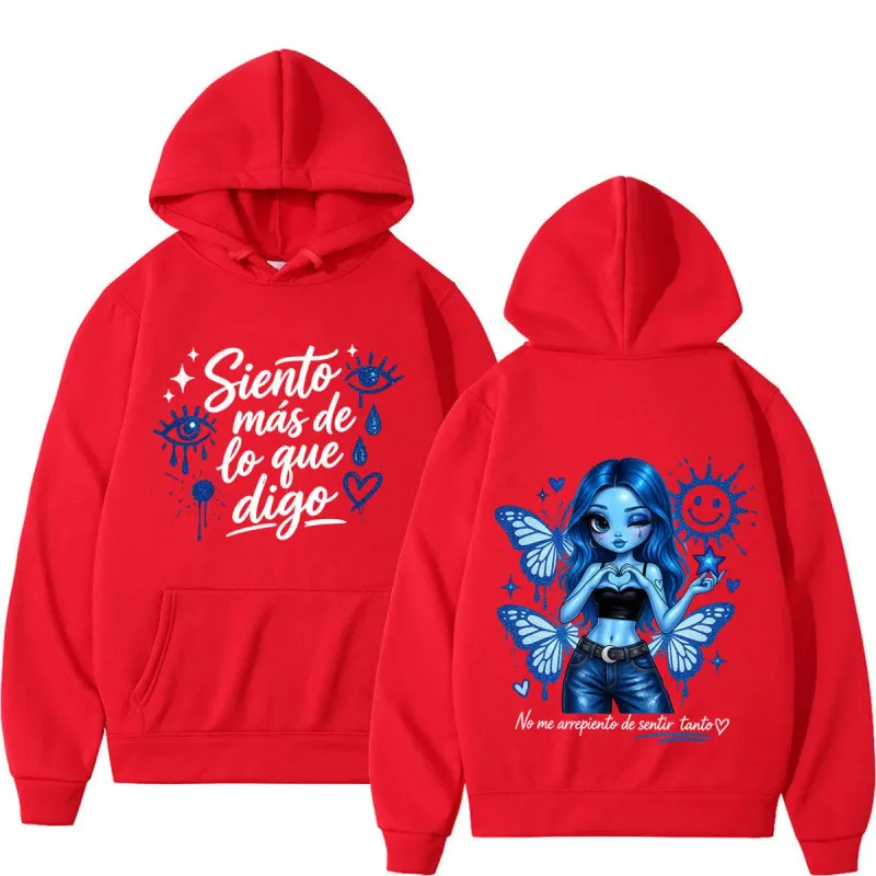 Karol G Tropicoqueta Latina Foreva 2026 Tour Print Hoodie Men Women Fashion Harajuku Sweatshirts Aesthetic Trend Loose Pullover