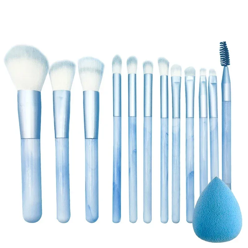 12pcs Professional Makeup Brush Set Premium Synthetic Foundation Concealer Powder Eyeshadow Blush Brushes Hygienic Beauty Tools — image 9