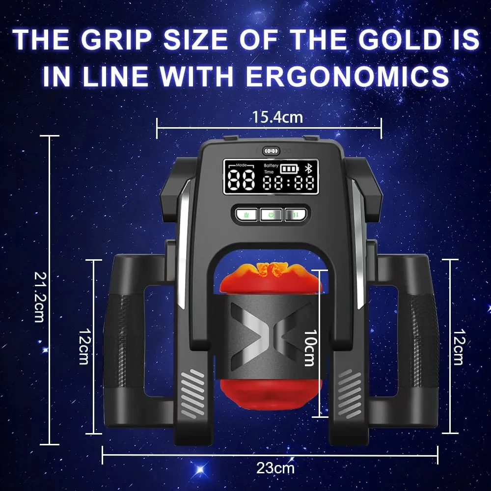 Electric Retractable Vibration Airplane Cup With Mobile Phone Holder Male Masturbation Penis Delay Exercise Device Sex Toys