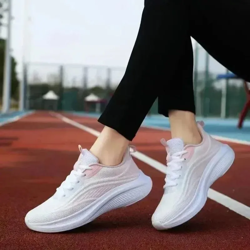 Casual Running Summer Fashion Anti Slip Hiking Breathability Athletic Shoe Tennis Woman Trend Woman Sneakers Couple — image 1