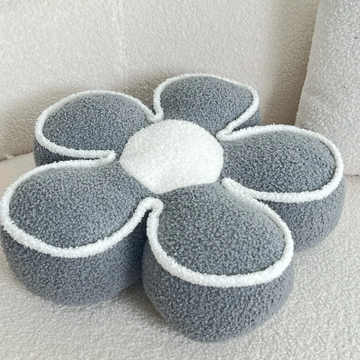 PP Cotton Filled Sunflower Pillow Flower Petal Shape Sofa Cushion Headrest Backrest Pad Living Room Bedroom Bay Window Decor — image 14