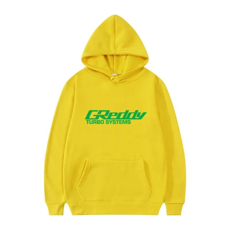 GReddy Turbo Systems Sweatshirt Tops Men Cool GReddy Hoodies Pullover Streetwear