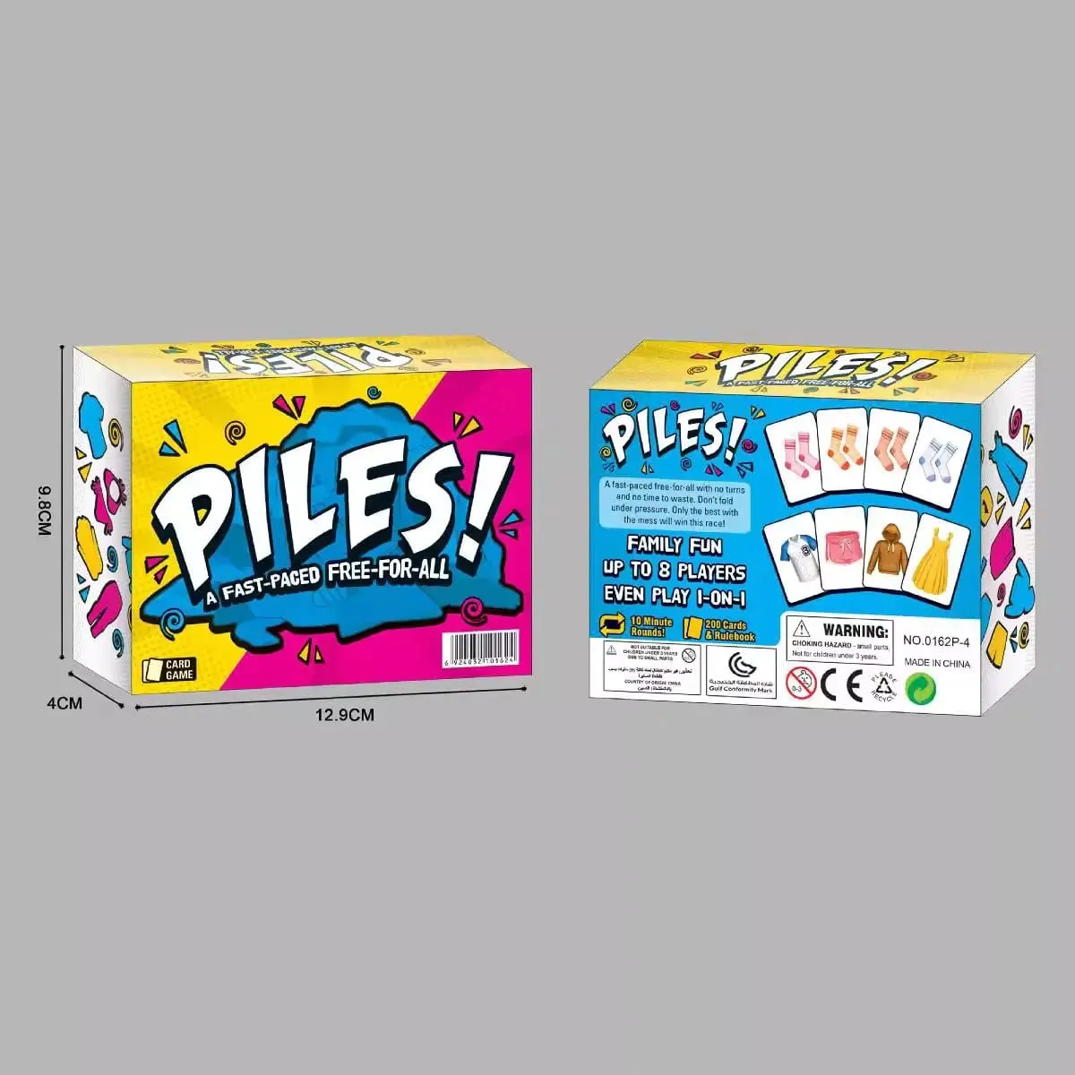A Set of Very Entertaining Clothing Cards Folding Clothes Poker Cards Perfect for Family Gatherings Suitable for New Year — image 6