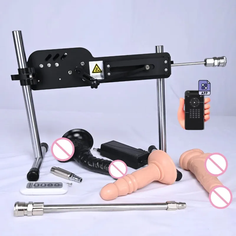 Rough Beast A5/A6 70W Sex Machine with APP Control Automatic Masturbation Dildo for Couples Women Men Adult Erotic Toys Sextoy