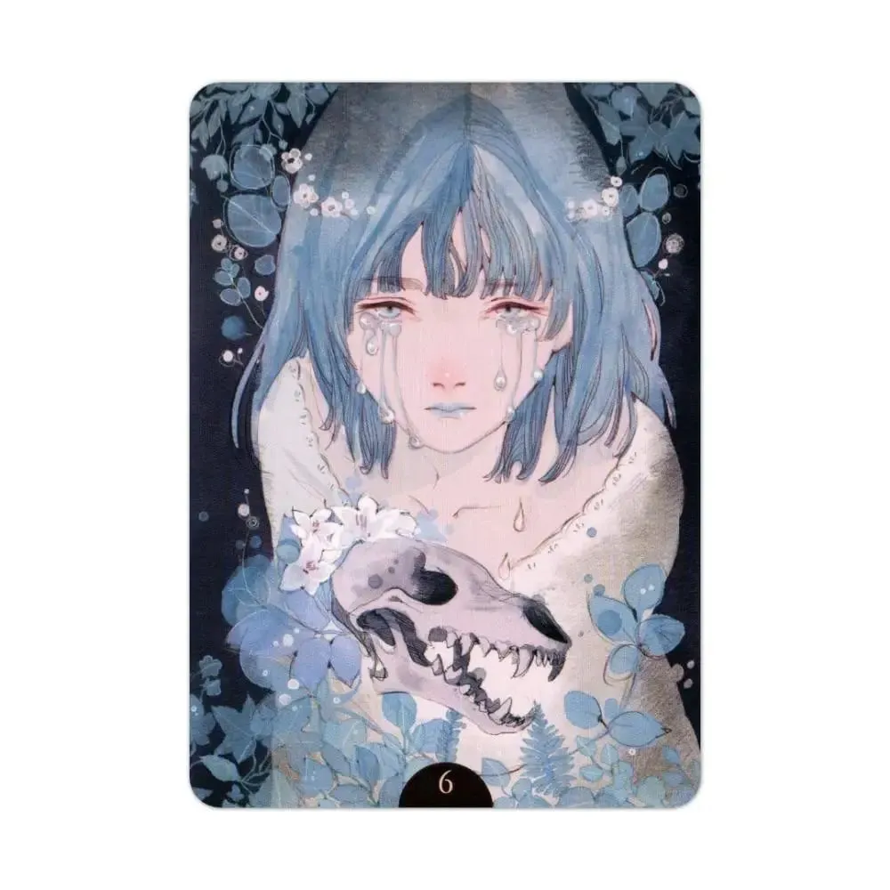 8.8*12.6cm Loputyn Oracle 36 Pcs Cards Double-sided Embossed Evocative Sensual and Imaginative Drawings